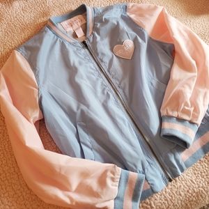 Crybaby bomber jacket pink and blue Melanie Martinez